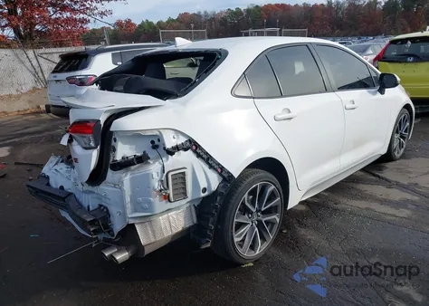 2021 Toyota Corolla Se from USA, damaged, VIN JTDS4MCE5MJ075983